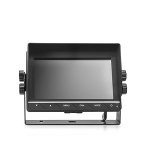 vehicle monitor with touch buttons